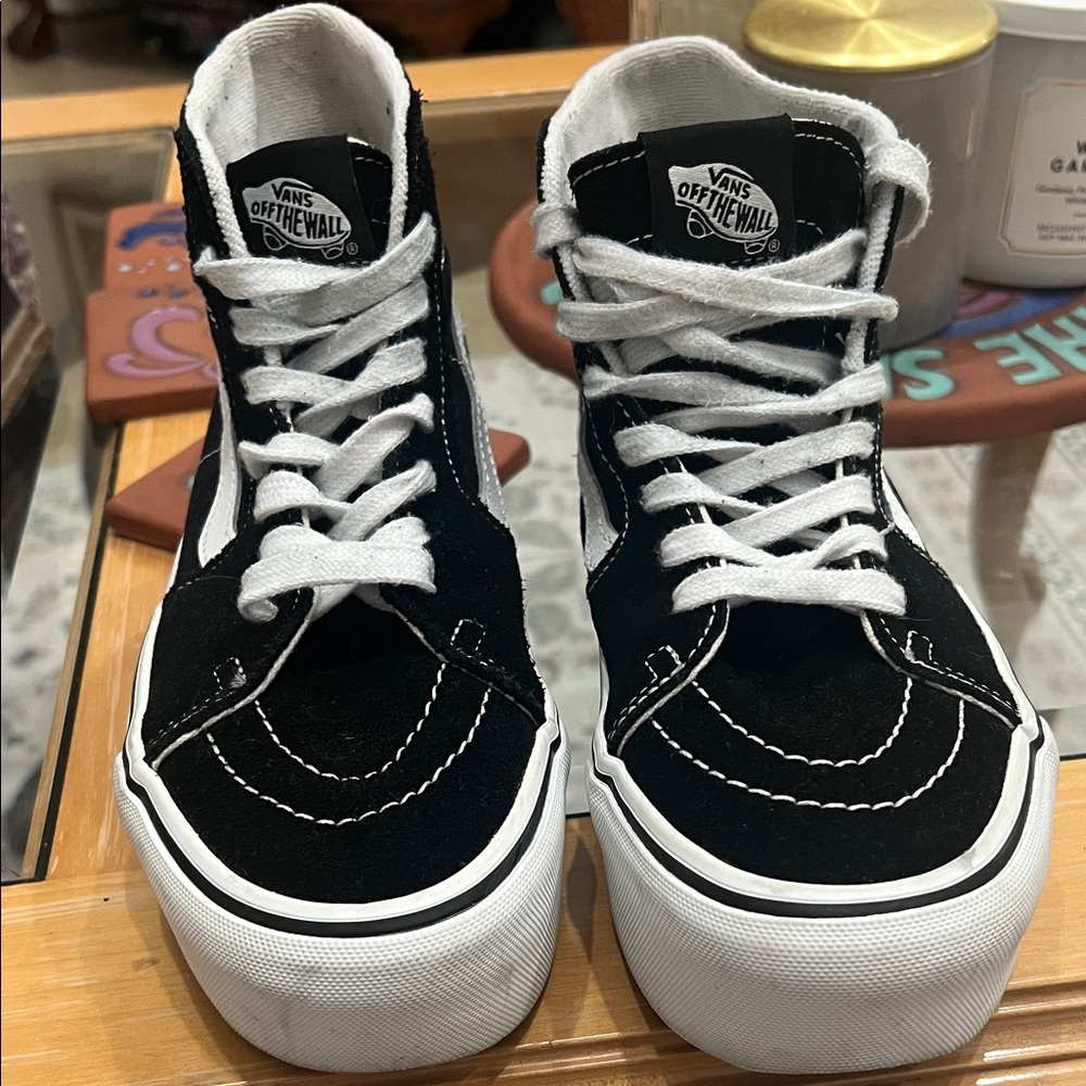 Vans Classic Black and White High-Tops